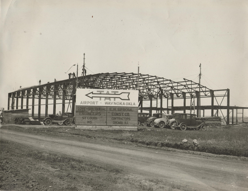 TAT hanger construction 1929